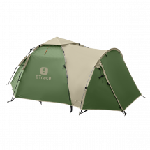 Быстросборная палатка &quot;Omega 4+&quot; зеленая, Btrace
